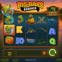 Kaasino - Big Bass Bonanza Slot Game - Pragmatic Play Casino Game