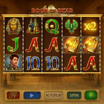 Kaasino - Book of Dead Slot Game - Play'n GO Casino Game