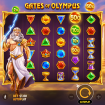 Kaasino - Gates of Olympus Slot - Online Casino Game