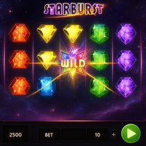 Kaasino - Starburst Slot - Online Casino Game