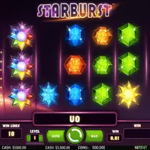 Kaasino - Starburst Slot Game - NetEnt Casino Game