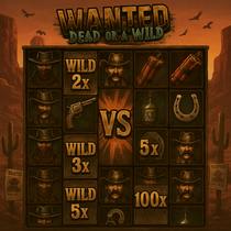 Kaasino - Wanted Dead or a Wild Slot Game - Hacksaw Gaming Casino Game